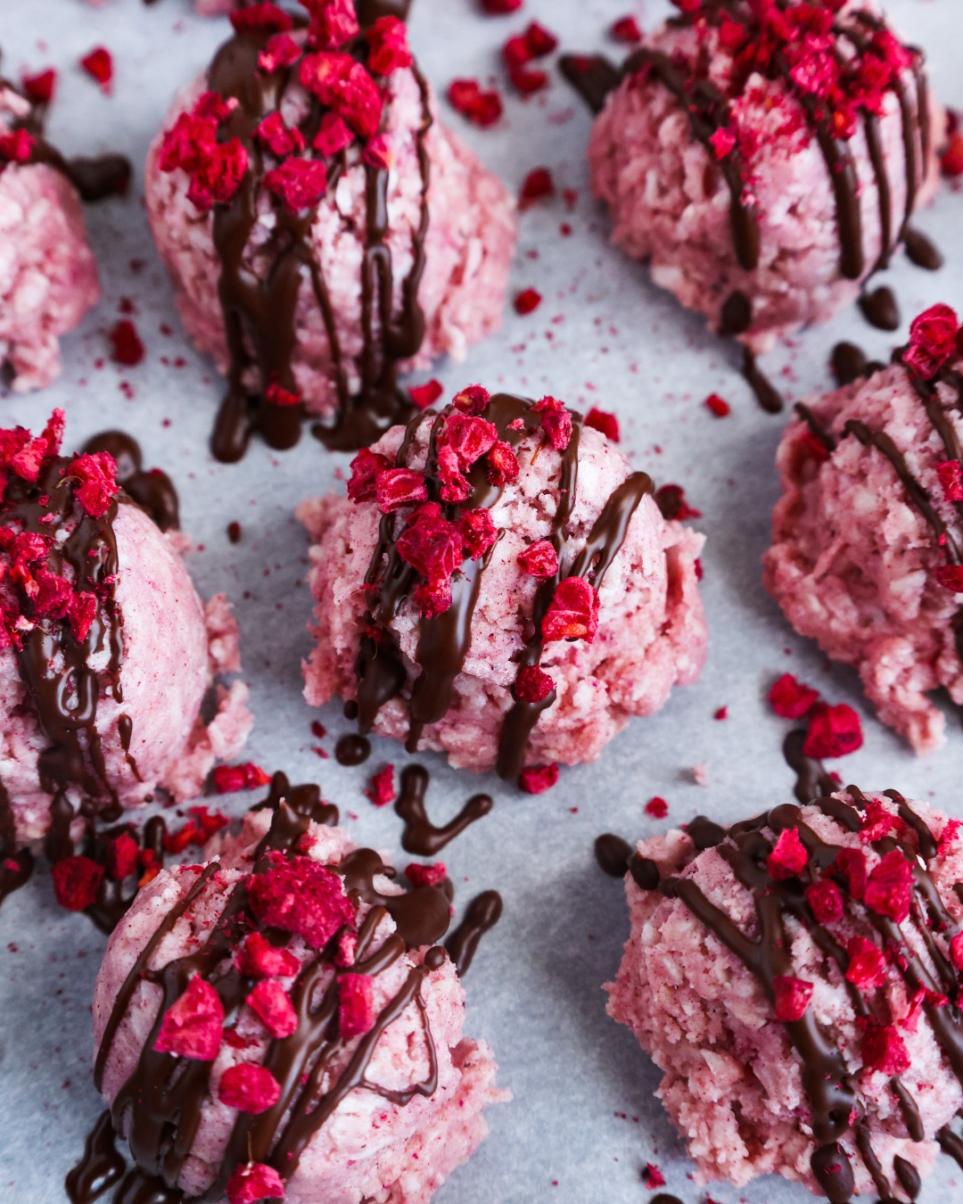 Chocolate Raspberry Bon Bons