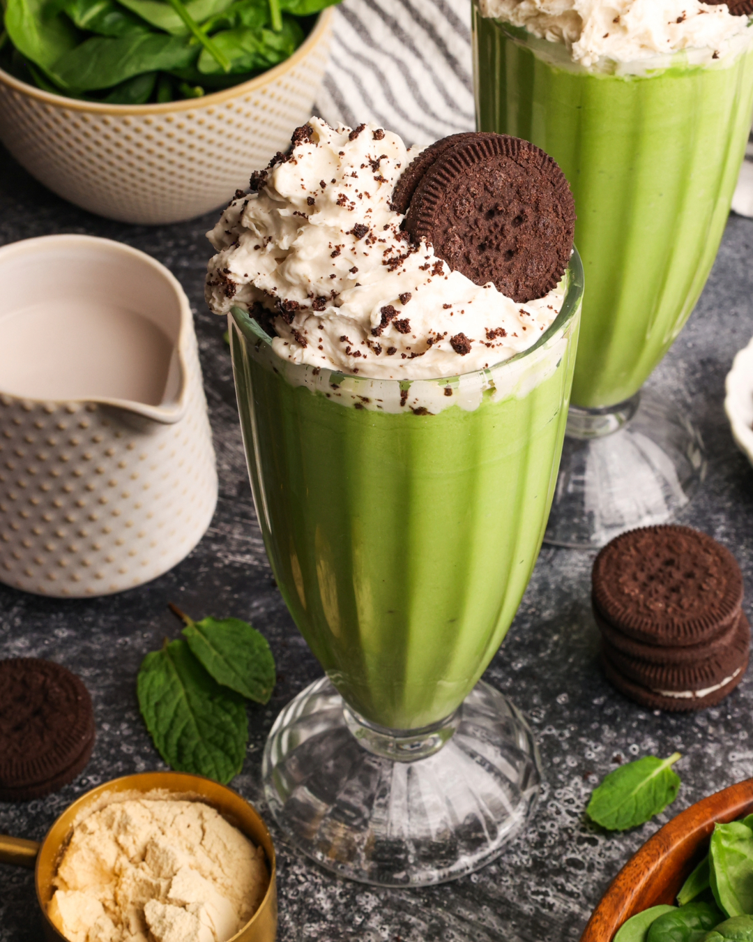 Healthier Copycat Shamrock Shake