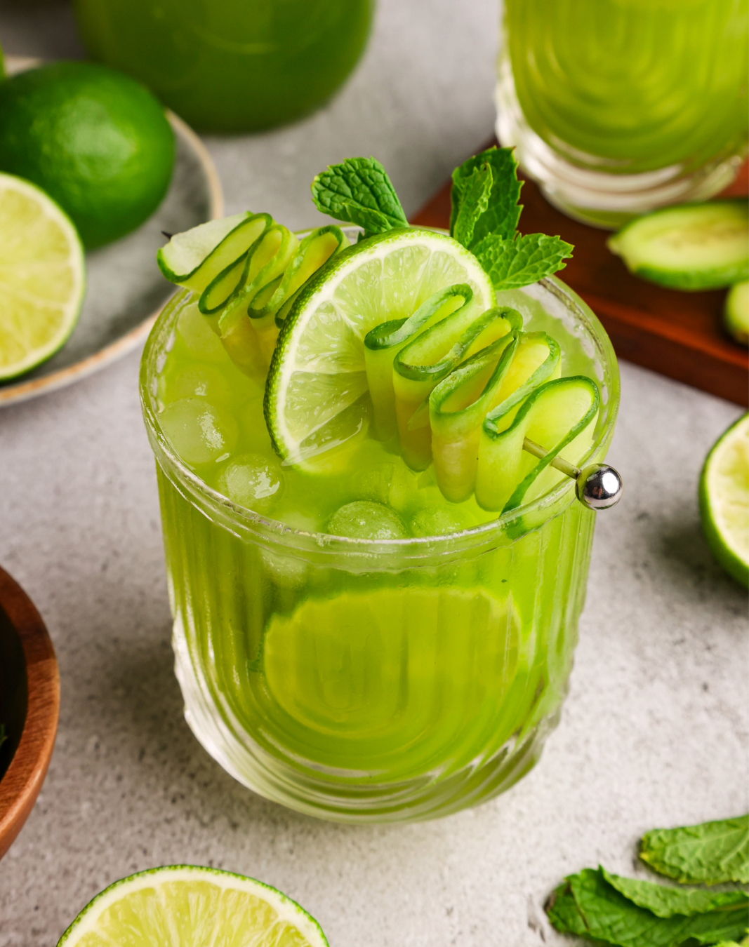 Cucumber Lime Mint Refresher
