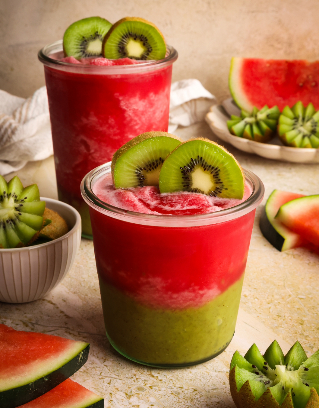 Watermelon Kiwi Refresher