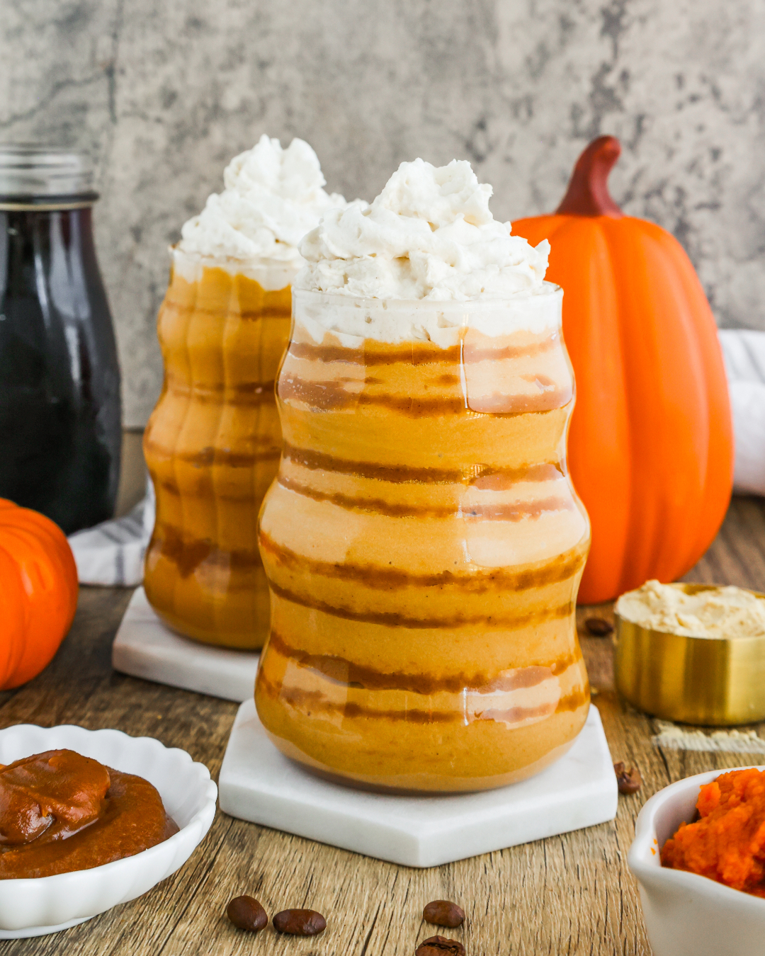 Pumpkin Caramel Frappuccino