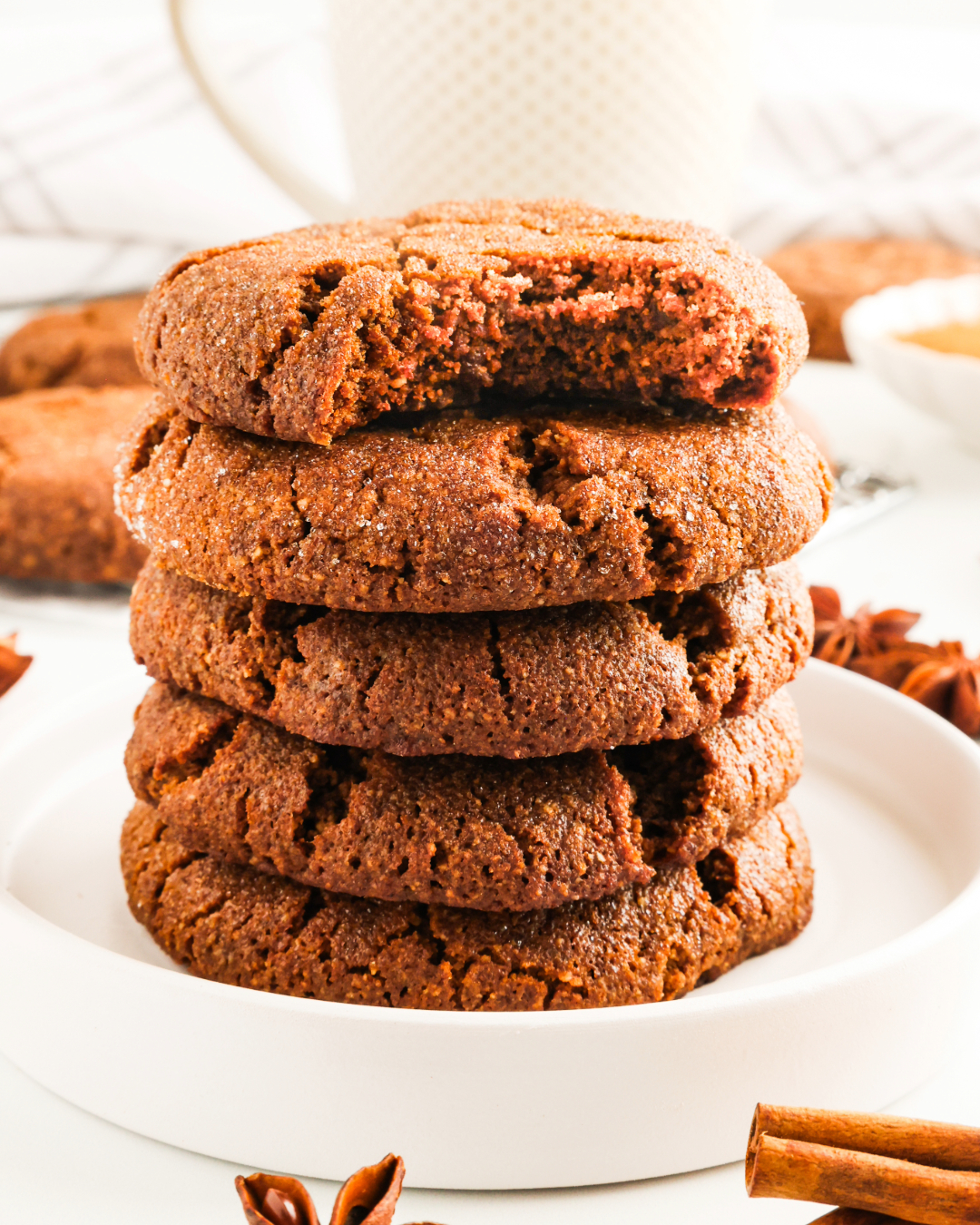 Soft Baked Gingerbread Cookies