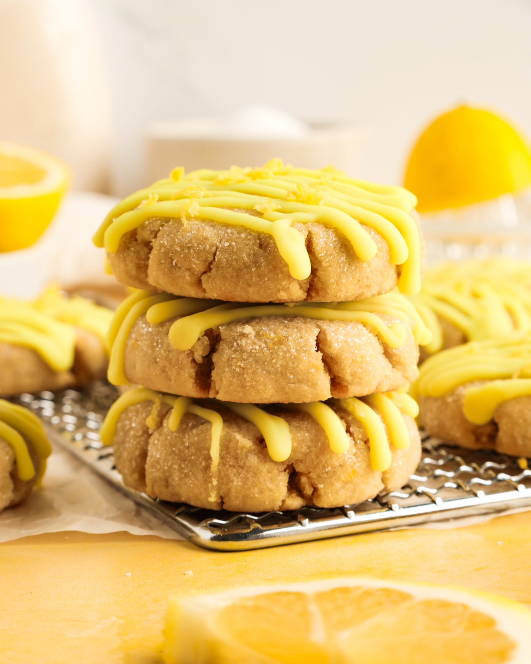 Glazed Lemon Cookies