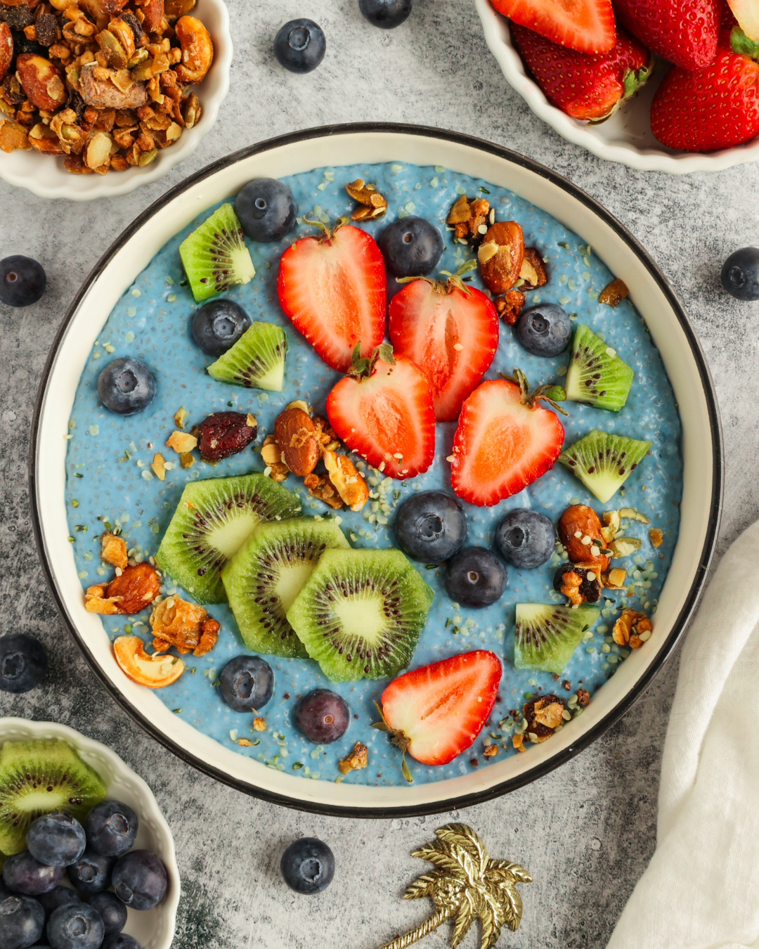 Blue Magic Chia Pudding Bowl