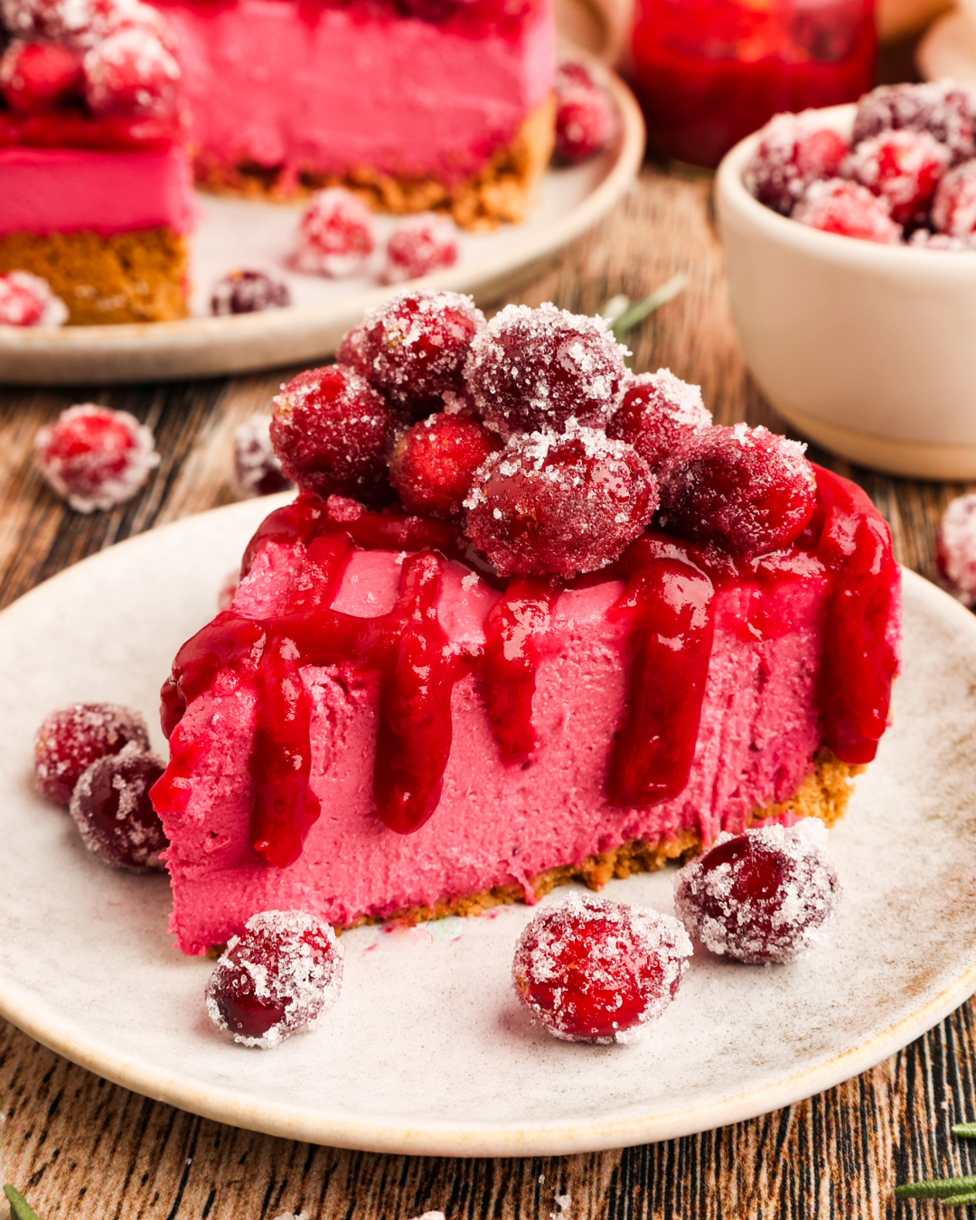 Cranberry Cheesecake