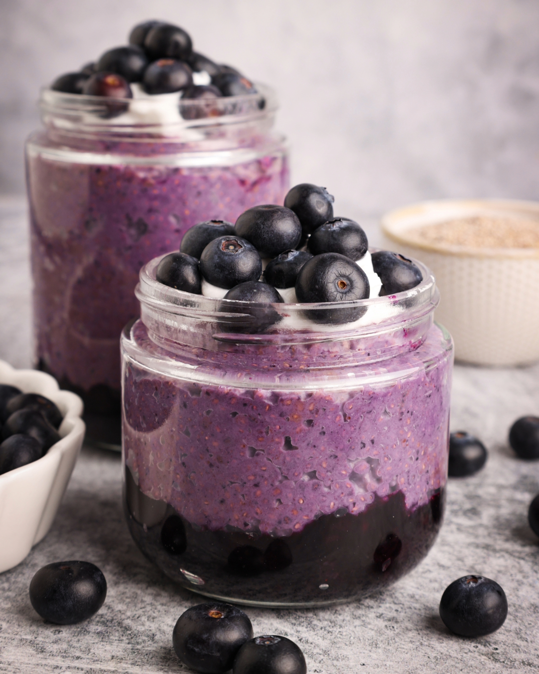 Blueberry Chia Pudding